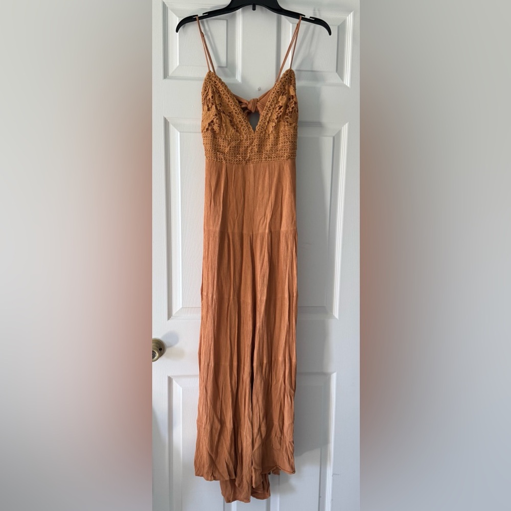 Orange Jumpsuit/Romper